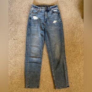 American Eagle Outfitters Women’s Dark Blue Straight Leg Jeans